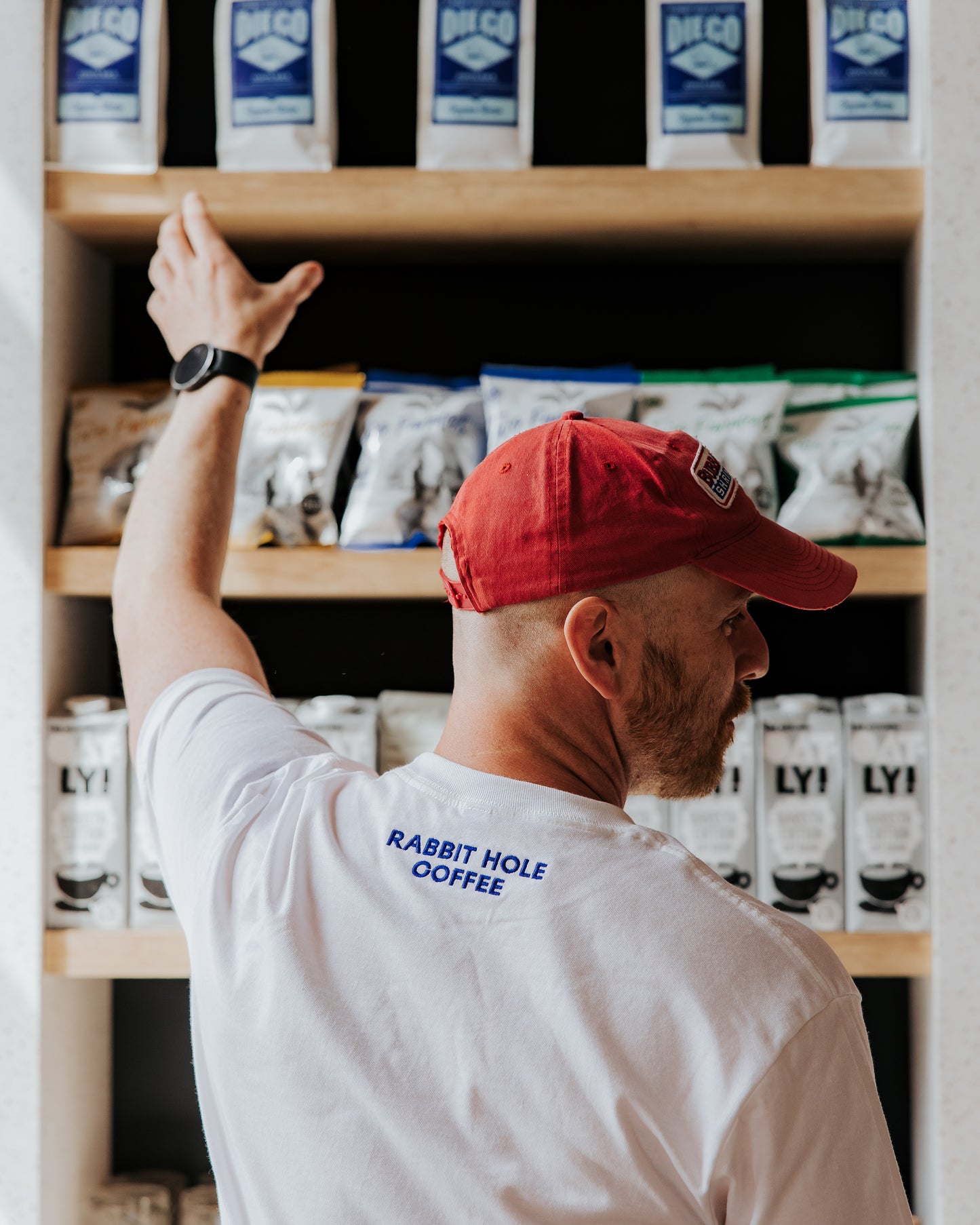 RHC Embroidered Logo, White T-Shirt