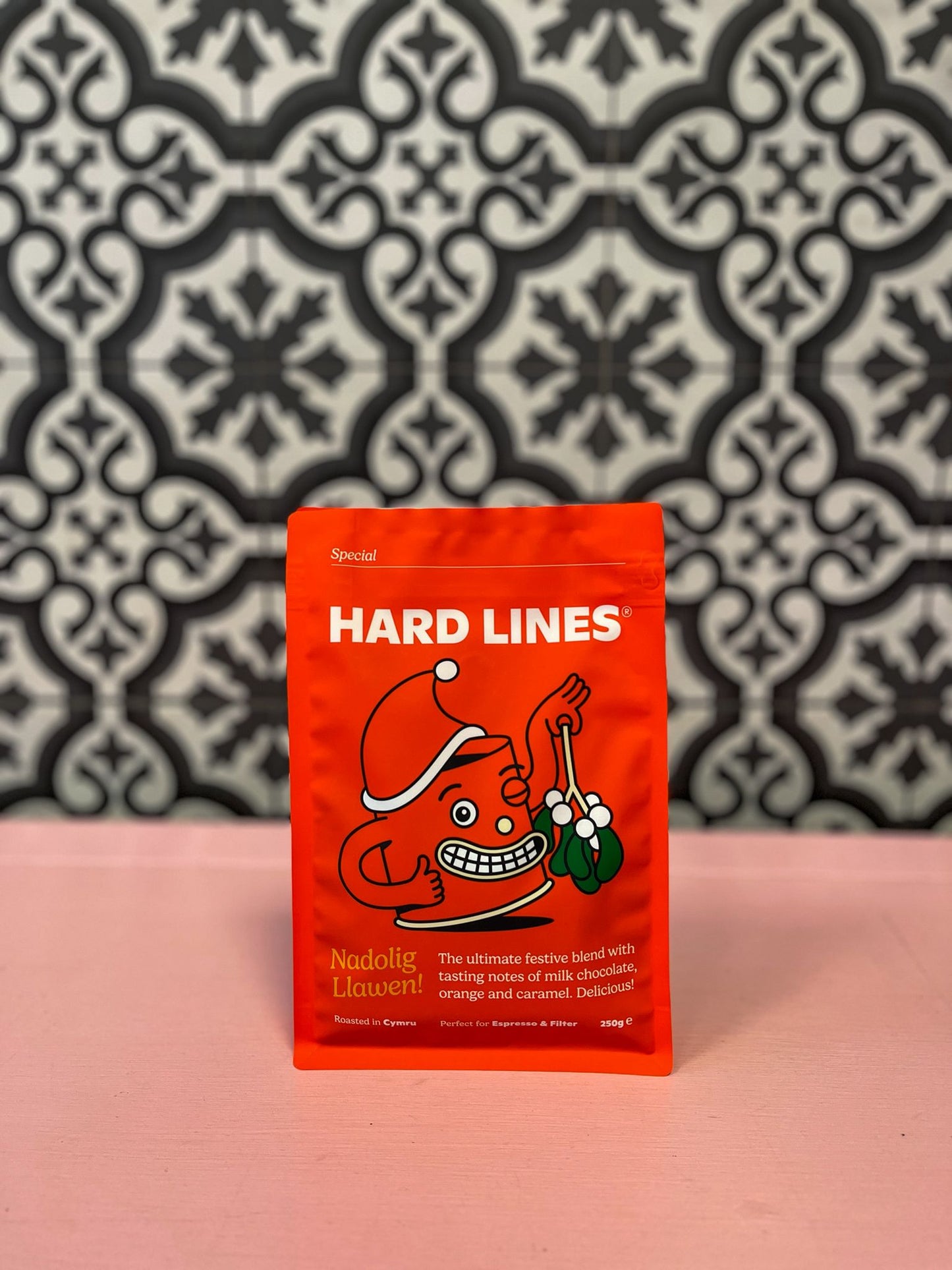 Hard Lines - Nadolig Llawen! 250g Bag (Whole Bean)