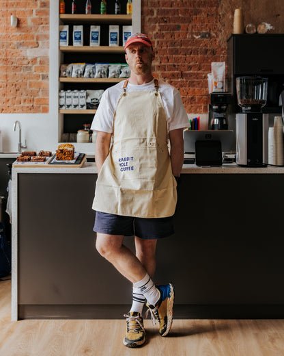 RHC Screen Print Cream Apron