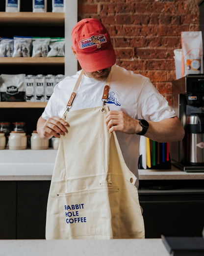 RHC Screen Print Cream Apron